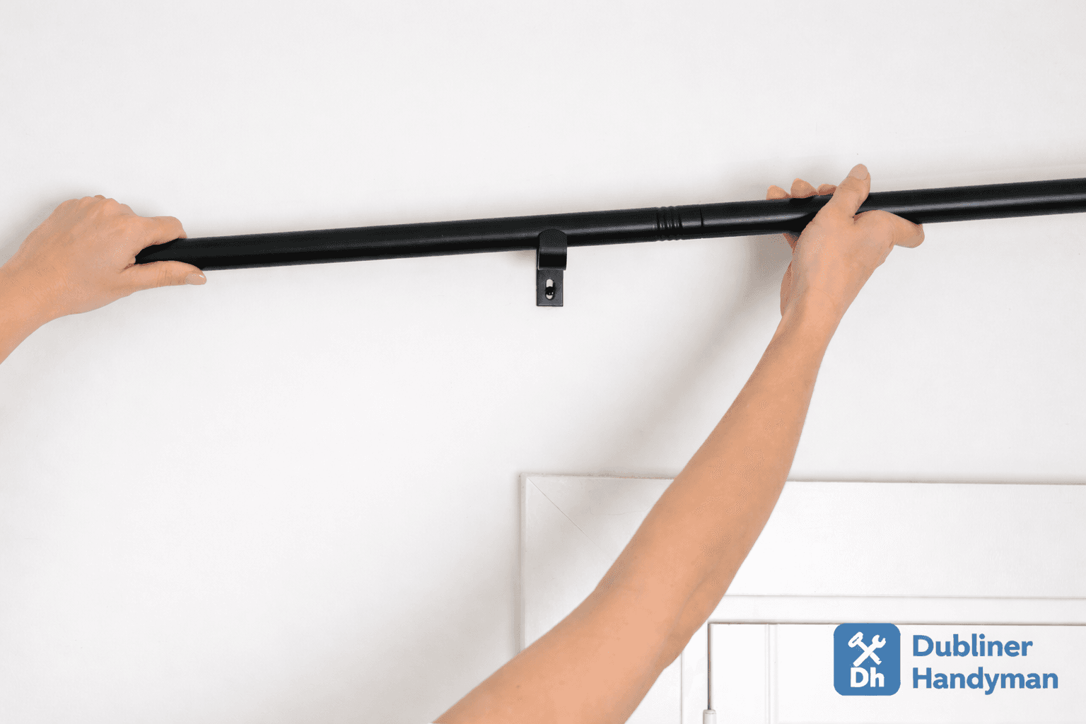 Instalação e alinhamento do suporte e da calha