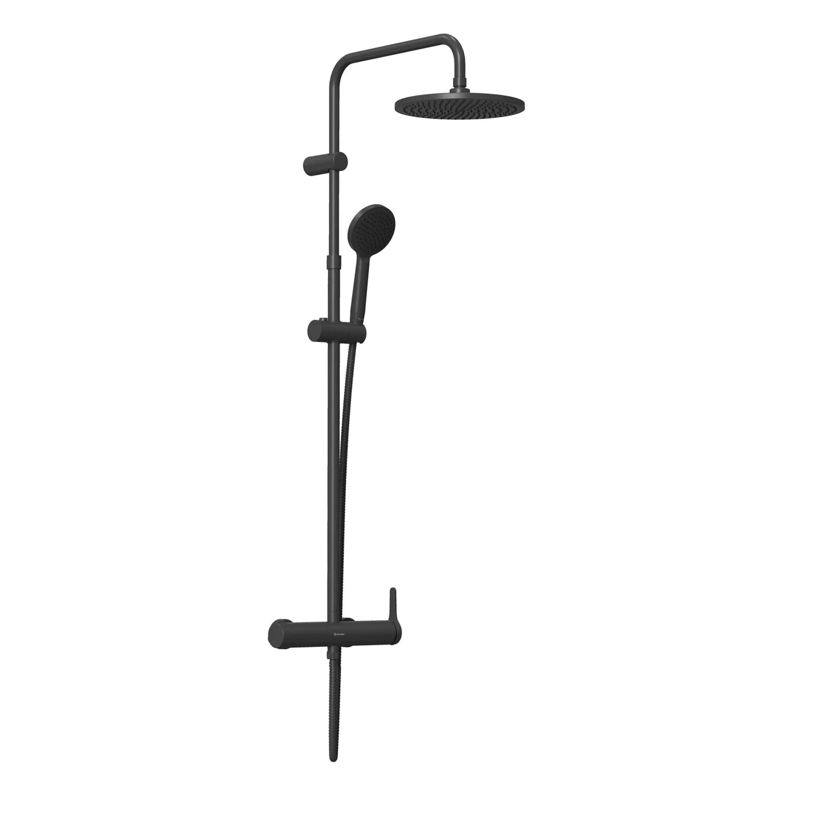 Conjunto De Duche Com Torneira Preto Sensea Essential