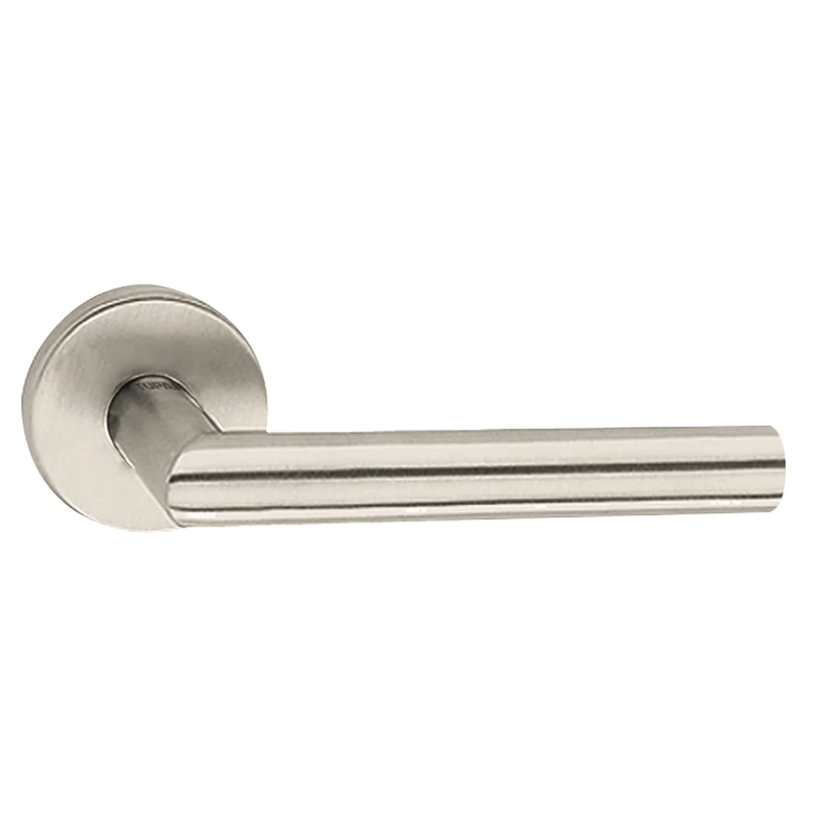 Puxador De Porta Roseta Tupai Inox Satinado
