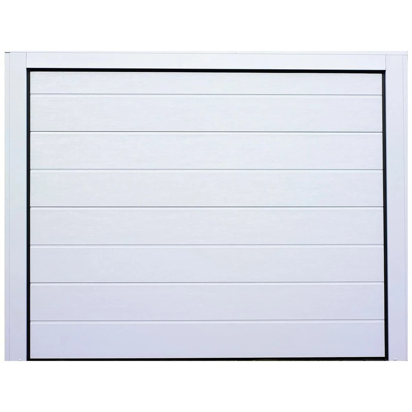 Porta Garagem Seccionada Branca