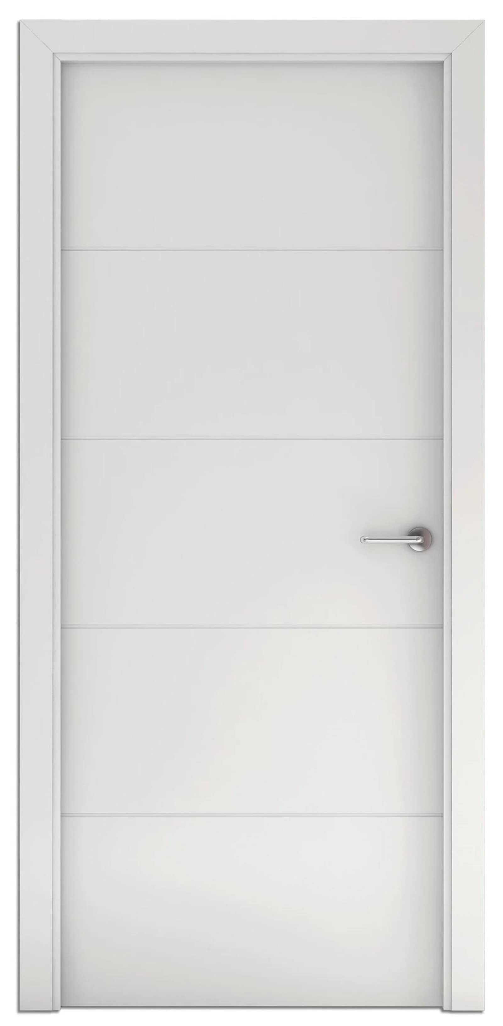 Bloco De Porta Porto Esquerda Branco