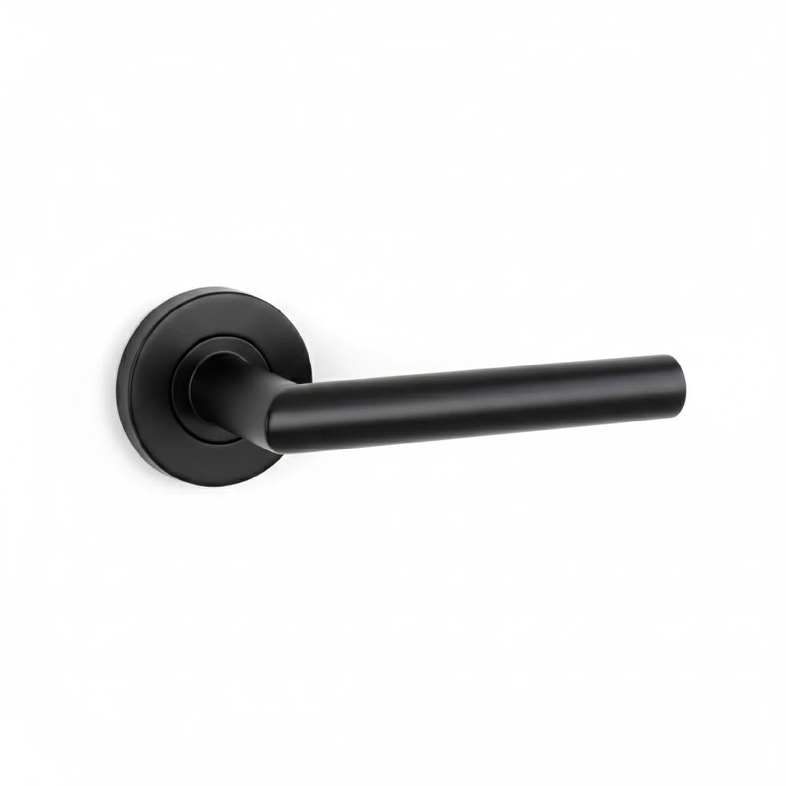 Puxador De Roseta Redondo 2003e/725 Preto Inox