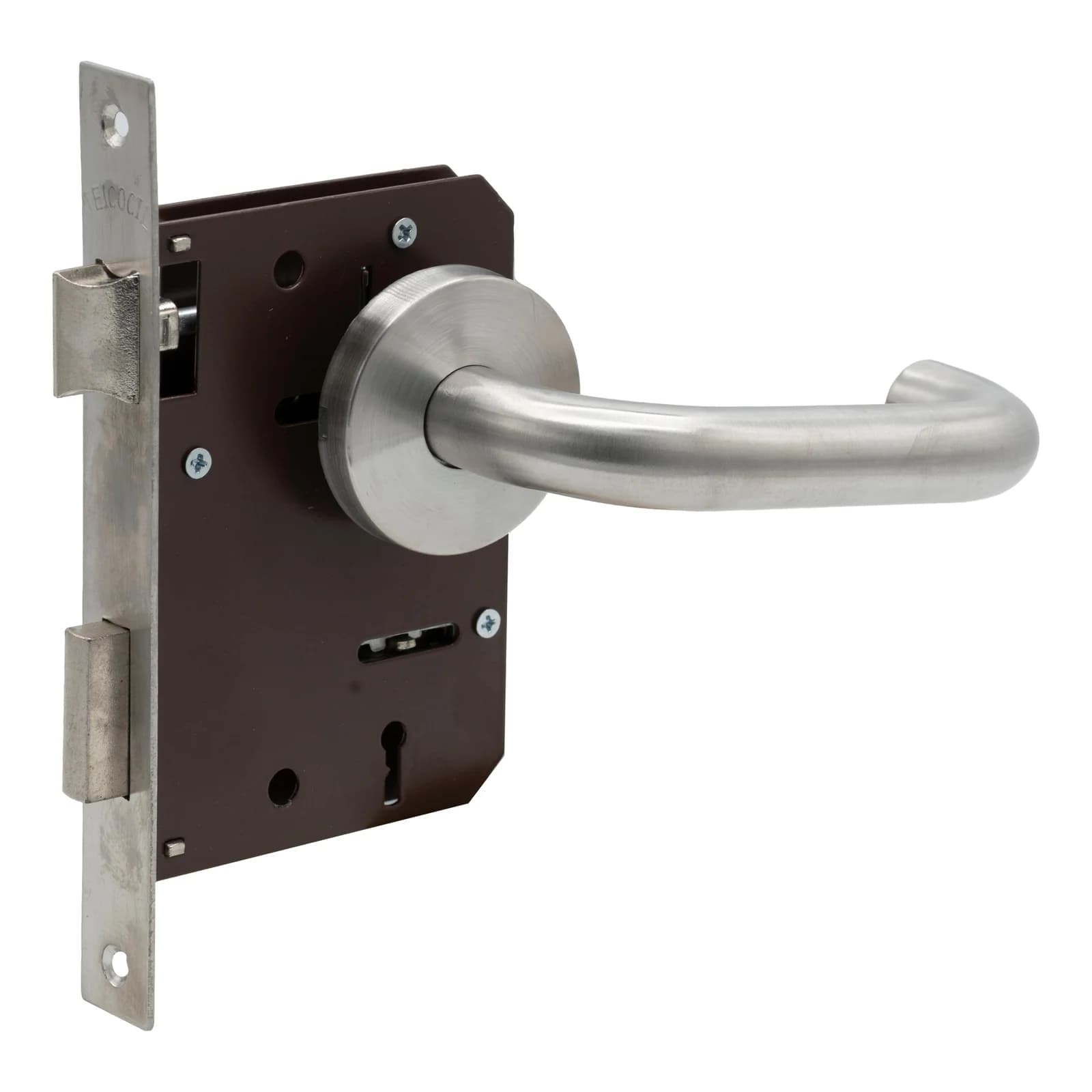 Puxador Roseta Com Fechadura 2003c Inox