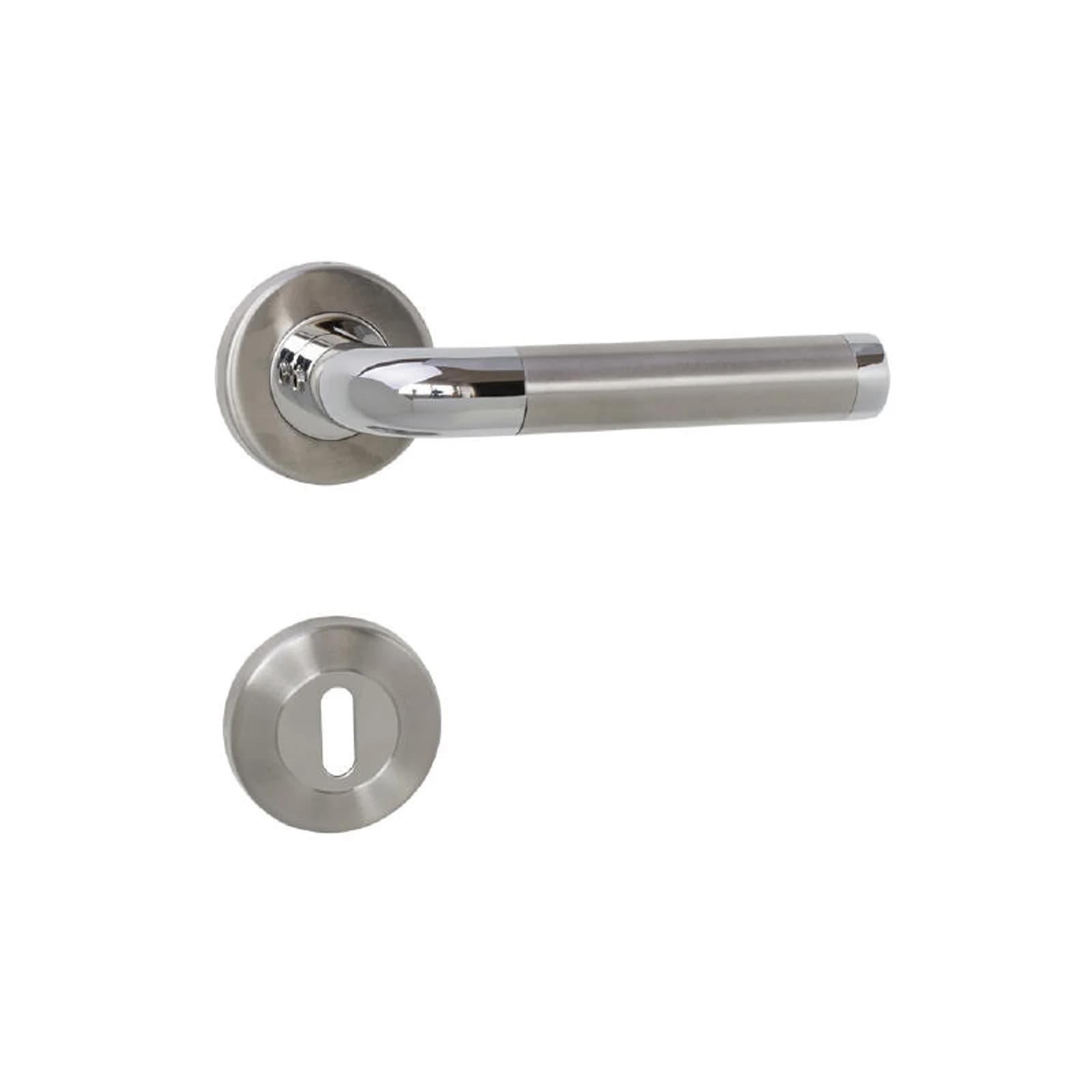 Puxador Roseta Redondo 8015 Inox